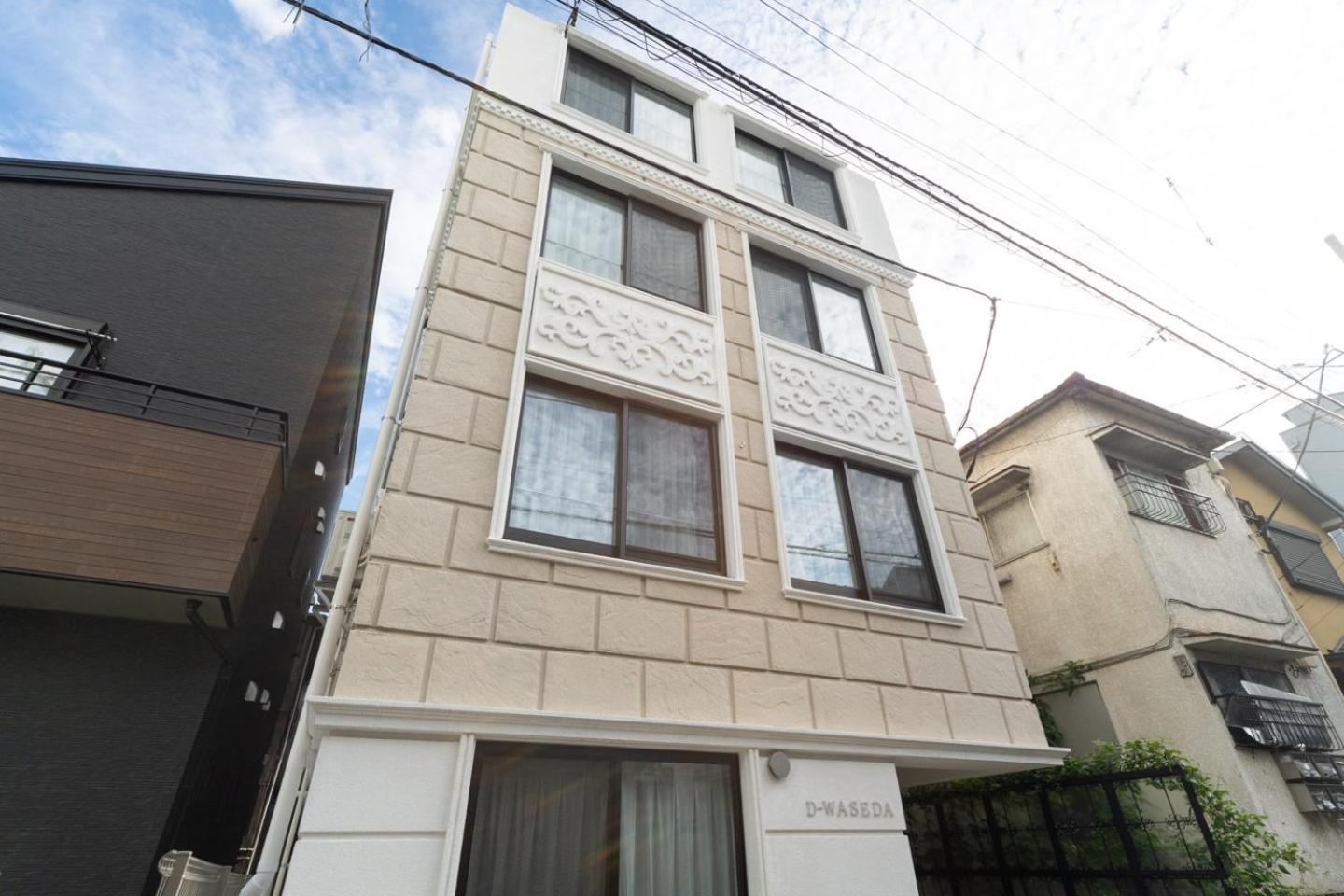 D-Waseda Apartment Tokyo Bagian luar foto