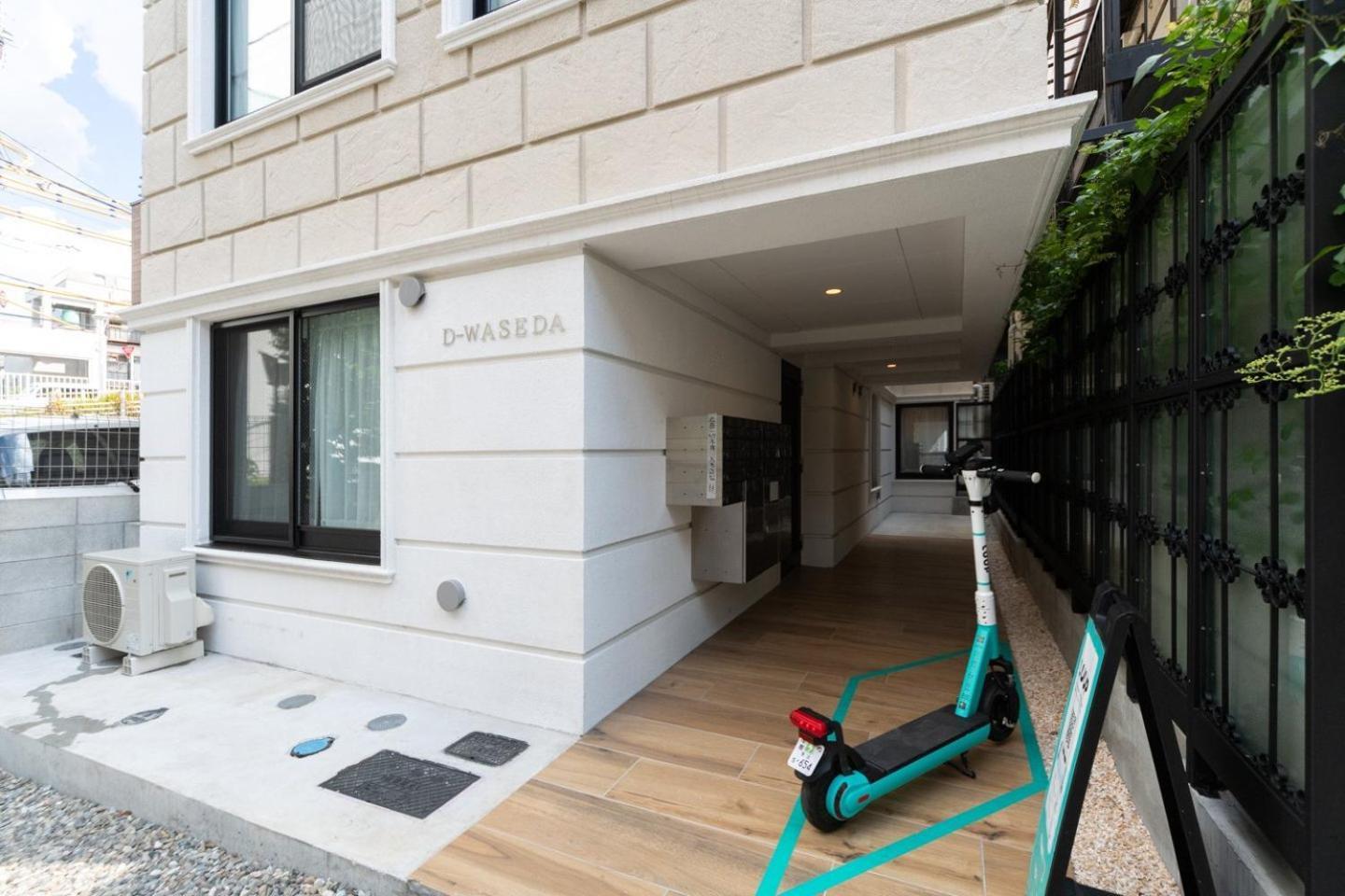 D-Waseda Apartment Tokyo Bagian luar foto